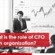 role of cfo in an organisation