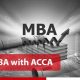 Mba with Acca