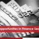 Job Opportunities in Finance Sector